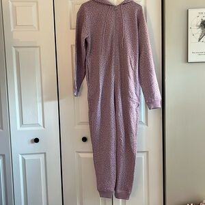 Fabletics Forever Fleece Hooded Onesie NWT